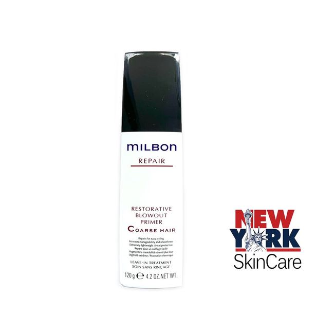 Milbon Repair Restorative Blowout Primer Coarse Hair 4.2oz / 120ml