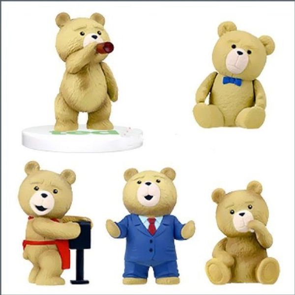 ted テッド メモリアルフィギュアコレクション 全5種セット ガチャガチャ