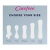 Carefree Body Shape Regular Unscented, 54-count (Pack of 2)
