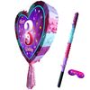 Third birthday pinata and stick