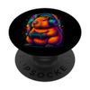 Coole Gaming-Capybara mit Headset, lustiges Tier-Design PopSockets Klebender PopGrip
