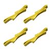 4 Pack 1" x 3ft Twisted Eye Web Sling Lifting Strap Industrial 1600 lbs