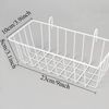 GBYAN Wire Storage Basket Shelf Basket Wall Grid Accessories Organizer for Grid Panel, 2 Pack