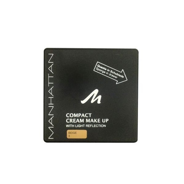 Manhattan 18223 Compact Cream Makeup – Beige