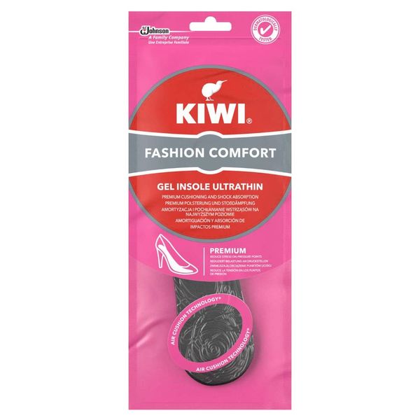 Kiwi Shoe Fashion Comfort Gel Insole Ultrathin 1 Pair