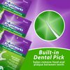 225 Piece BrightWorks Fresh Mint + Whitening Dental Flossers with Plant-Based Handles, Super-Strong Floss for Adults and Mint-Flavored Floss with Micro-Crystals, 75 Count (Pack of 3)