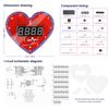 Yidab Electronic DIY Soldering Practice Learning Project Kit,Interesting Self Soldering Assembled Electronic Clock (Clock-3IN1)