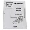 Bobcat BL275 B Series Workshop Repair Manual