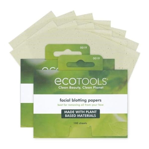 EcoTools Natural Oil Absorbing Facial Blotting Papers Plant-Based 200 Count