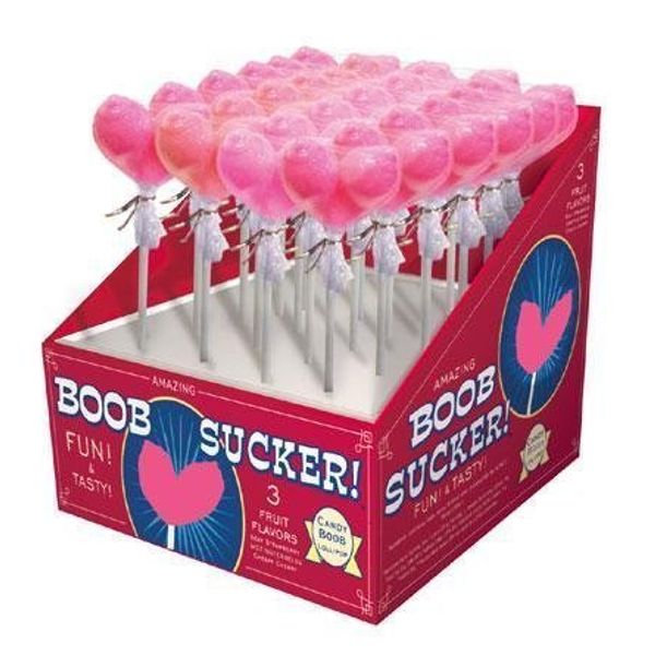BOOB SUCKER DISPLAY 24 PCS
