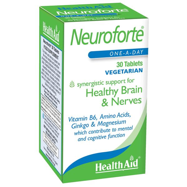 HealthAid NeuroForte (Amino Acid, B Vitamin Complex) Tablets 30