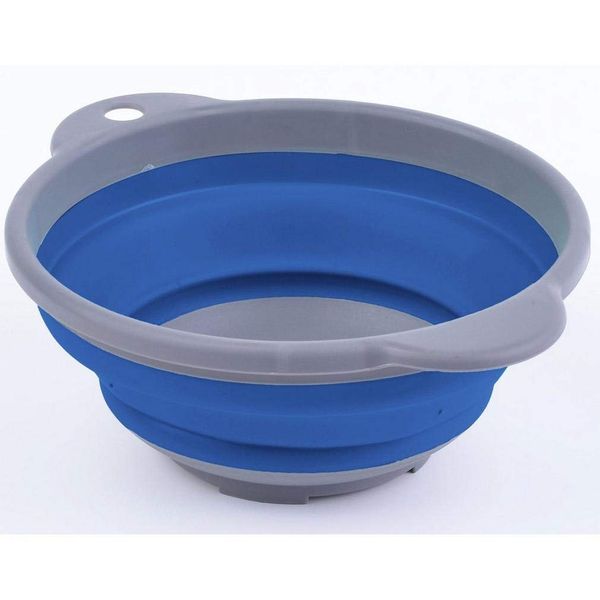 Hi-Gear Compact Folding Bowl (blue), Blue, One Size