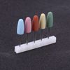 Nail Art Silicone Polisher, Grinder Drill Bit Manicure Smoothing Clean Electric Bits Head Pedicure Nails File Cuticle Grinding Trimming Machine Grinders Tools for DIY Beginners Manicurists 5pcs