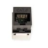 ROLINE | Cat.6/Class E Keystone Jack Slim | RJ-45 | UTP | Tool-FREE | Black