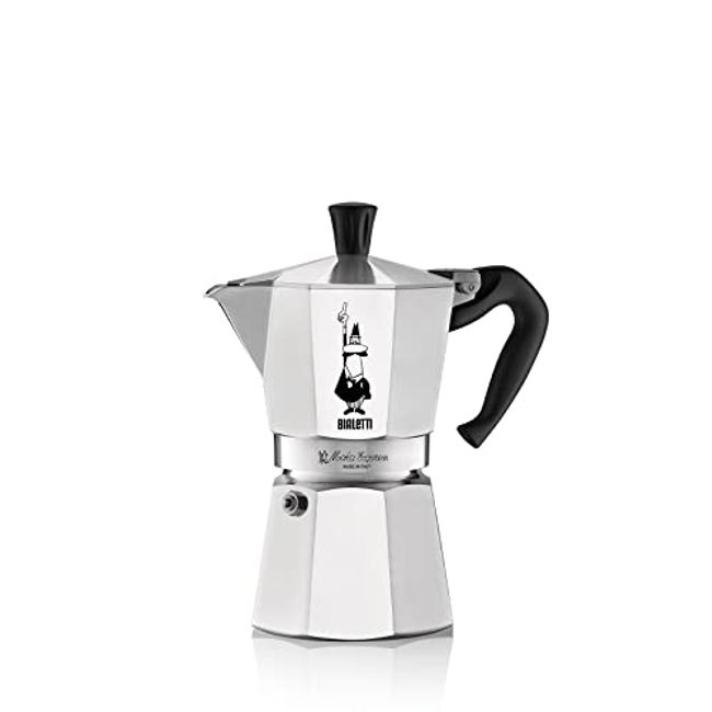 Bialetti Dama 3 Cups Coffee Maker Silver