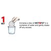 WETNFIX (20 Discs) - Fixing Wall Anchors Fast! Ideal for Loose Wall fixtures Such as Curtain Rails, Toilet roll Holders. Ideal for Drywall and Masonry.