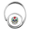 Miss KHA - Folding Bag Hanger - Mexican Skull