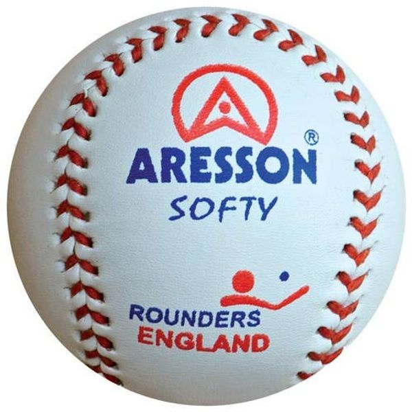 Aresson Softy Rounders Ball - White, 19cm