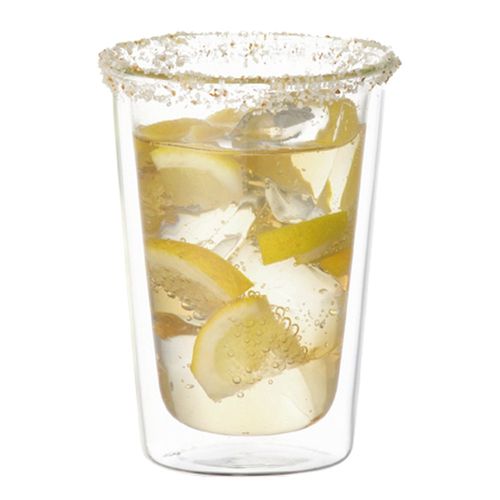 KINTO CAST 21431 Double Wall Cocktail Glass, 8.2 fl oz (290 ml), Heat Resistant Glass, Double Layer, Microwave and Dishwasher Safe, Gift, Present