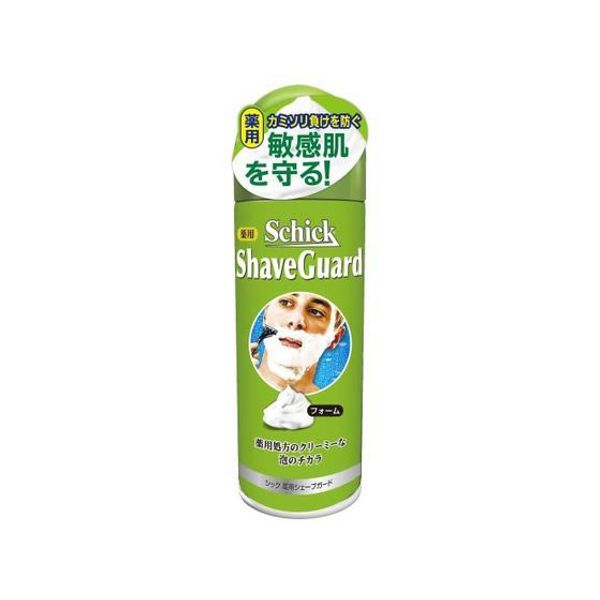 Marathon limited 2,000 yen OFF coupon ★ 4th 20:00 ~ 11th 9:59 Double points Schick Medicated Shave Guard Shaving Foam 200G Shaving cream, aftercare Shaving Skin care