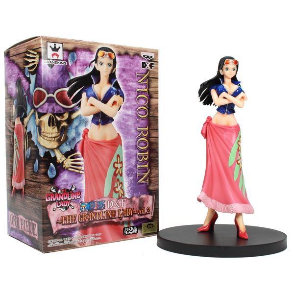 Banpresto 6.5" Nico Robin 48163 One Piece DXF The Grandline Lady Volume 2 Banpresto Action Figure