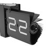 Flip Clock Wall Timer Retro Clock Analog Clock Office Decor Minimalist black