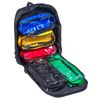 First Aid Rucksack, Black, with Detachable Kneeling Pad