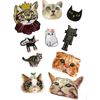 Patch Applique Assortment Iron Embroidery Sequins Decor Wappen Flush (Cat)