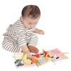 Manhattan Toy 161100 Soft Activity Crinkle Book, Multicoloured