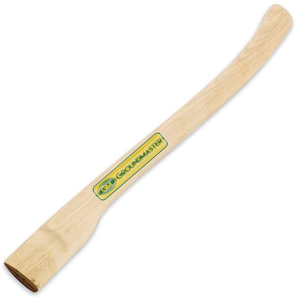 GroundMaster 12" - 24" Long Handheld Axe Handle - Strong Durable Hickory Shaft (14" (350mm))