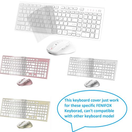 3 Pack FENIFOX Keyboard Cover for Specific Keyboard Model Only