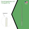 Set of 5 Farrell Applicators, 6.5", Triangular Tip