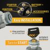 Universal Ignition Starter Key Switch W/2 Keys For Car Tractors Trucks Trailer