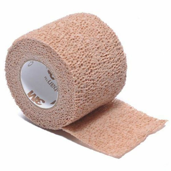 3M Coban Self-Adherent Wrap 1'' x 5 yds, Tan -8 Pack