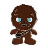 Star Wars Chewbacca Stylized 7 Inch Plush with Enamel Pin