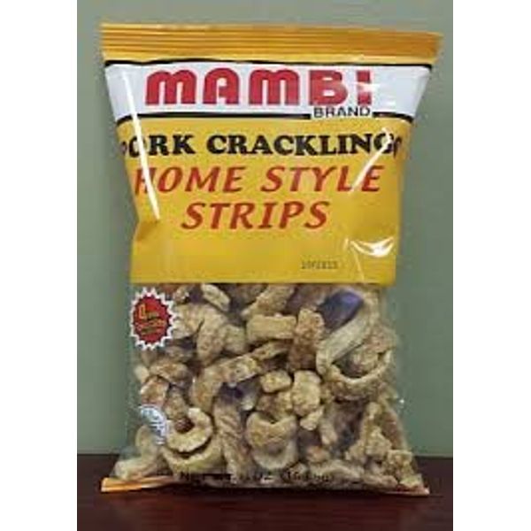 Mambi Pork Cracklings Home Style Strips