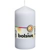 Bolsius Pillar Candle Small, White 60 mm Width