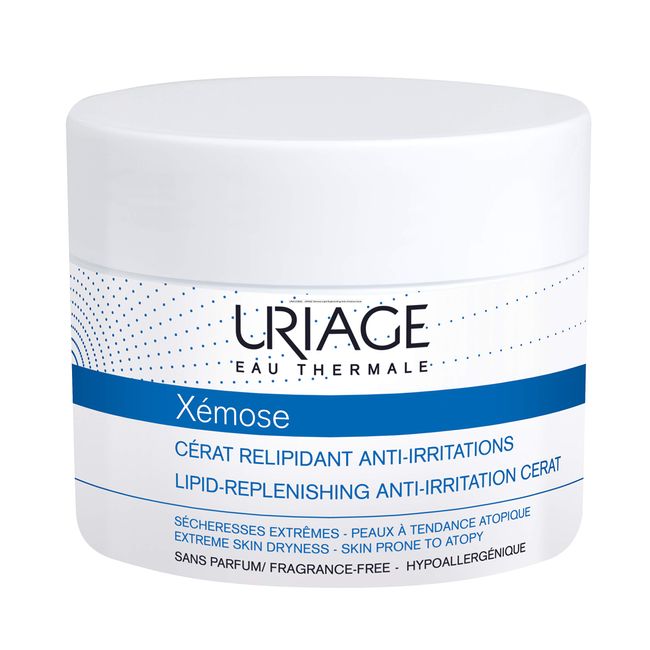 URIAGE Xemose Lipid-Replenishing Anti-Irritation Cerat 6.8 fl.oz. | 25% Shea Butter Body Moisturizer for Very Dry Itchy Skin: Intensely Nourishes and Brings Instant, Long-lasting Comfort