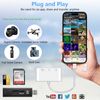 SD Card Reader for iPhone, 3 in 1 SD Card Reader for iPhone iPad, USB C Card Reader with SD/Micro SD, USB OTG Adapter, for iPhone 15/14/iPad/MacBook Pro/Air/Samsung/Android Phones/Camera