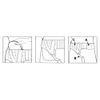AT Surgical Left Side Hernia Support Comfortable Black Truss Belt with Compression Pads For Men (Small)