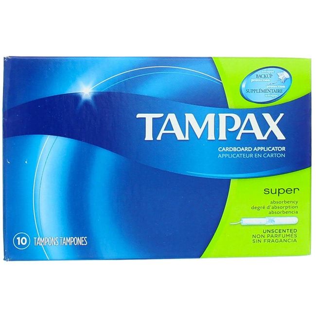 TAMPAX TAMP SUP Flush APPL 10