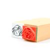 [0.6 inch (15 mm) square] Maron-chan *Face Only*Rubber Stamp *R074