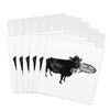 3dRose Greeting Cards - Sup My Vegans - 6 Pack - Graphics Funny