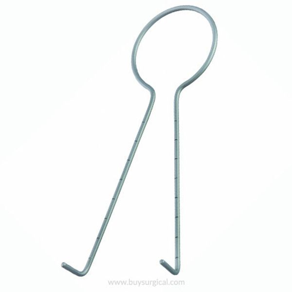 McKissock Breast Marker, Keyhole Pattern, 45 mm, Premium, German Stainless