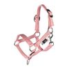 HKM Hobby Horsing Halter Set Basic Halter and Rope for Hobbyhorse (Pink)