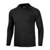 Zengjo Lightweight Hoodies for Men Pullover Workout(Black,L)