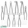 75 Pcs Oral Dental Extracting Surgery Kit Elevator Forceps Set German Grade