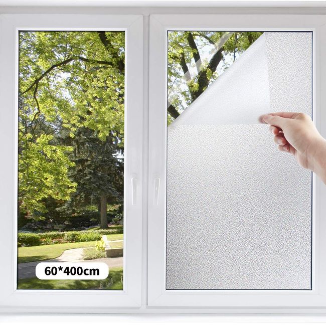 PROTEALL Window Film, Window Glass Film, Blindfold Sheet, Privacy Protection, Window Treatment Film, Condensation Reduction, Glass Shatterproof Sheet, Insulation Film, UV Protection, Repositionable,