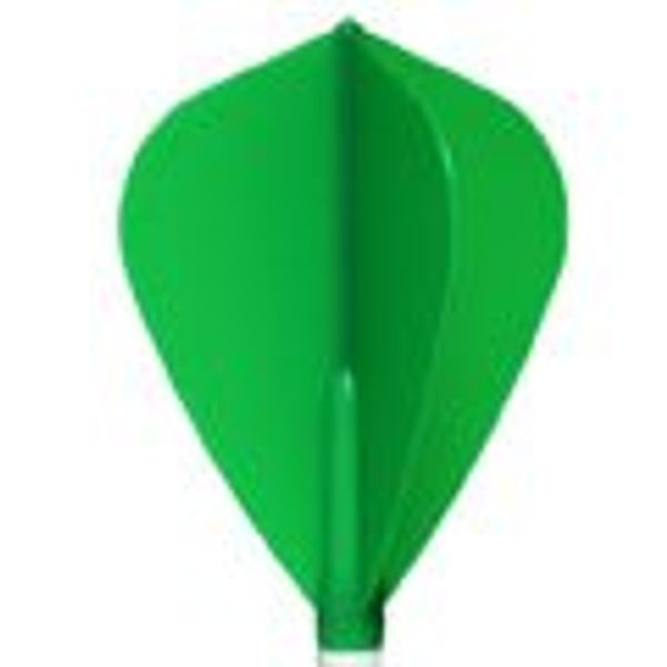 Cosmo Darts Fit Flight 3 Pack Kite Dart Flight (Green)