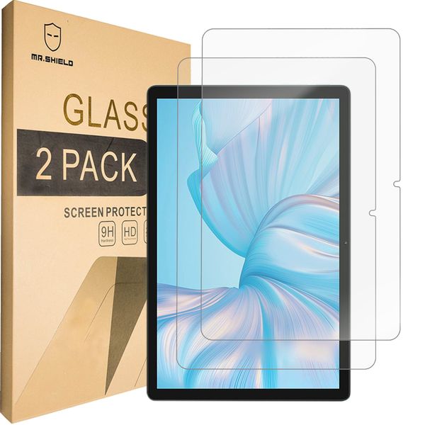 Mr.Shield [2-Pack] Screen Protector For Blackview Tab 80, 10.1 Inch [Tempered Glass] [Japan Glass with 9H Hardness] Screen Protector